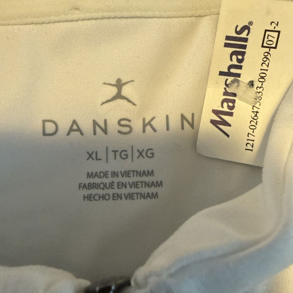 NEW Danskin Sleeveless Golf Dress With Pockets XL White Athleisure W Zip $48 - Picture 4 of 9